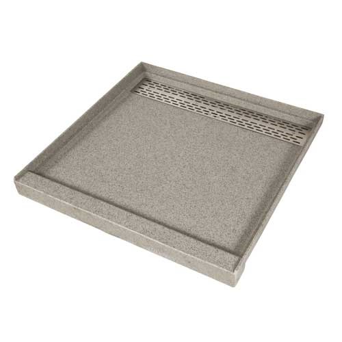 36 X 3 Sides D Corterra Solid Surface Square Shower 36 X 3 Sides D Corterra Solid Surface Square Shower