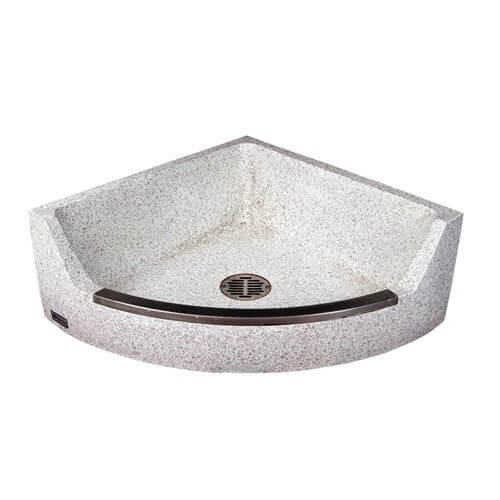 Round Corner Terrazzo Mop Sink Acorn Engineering