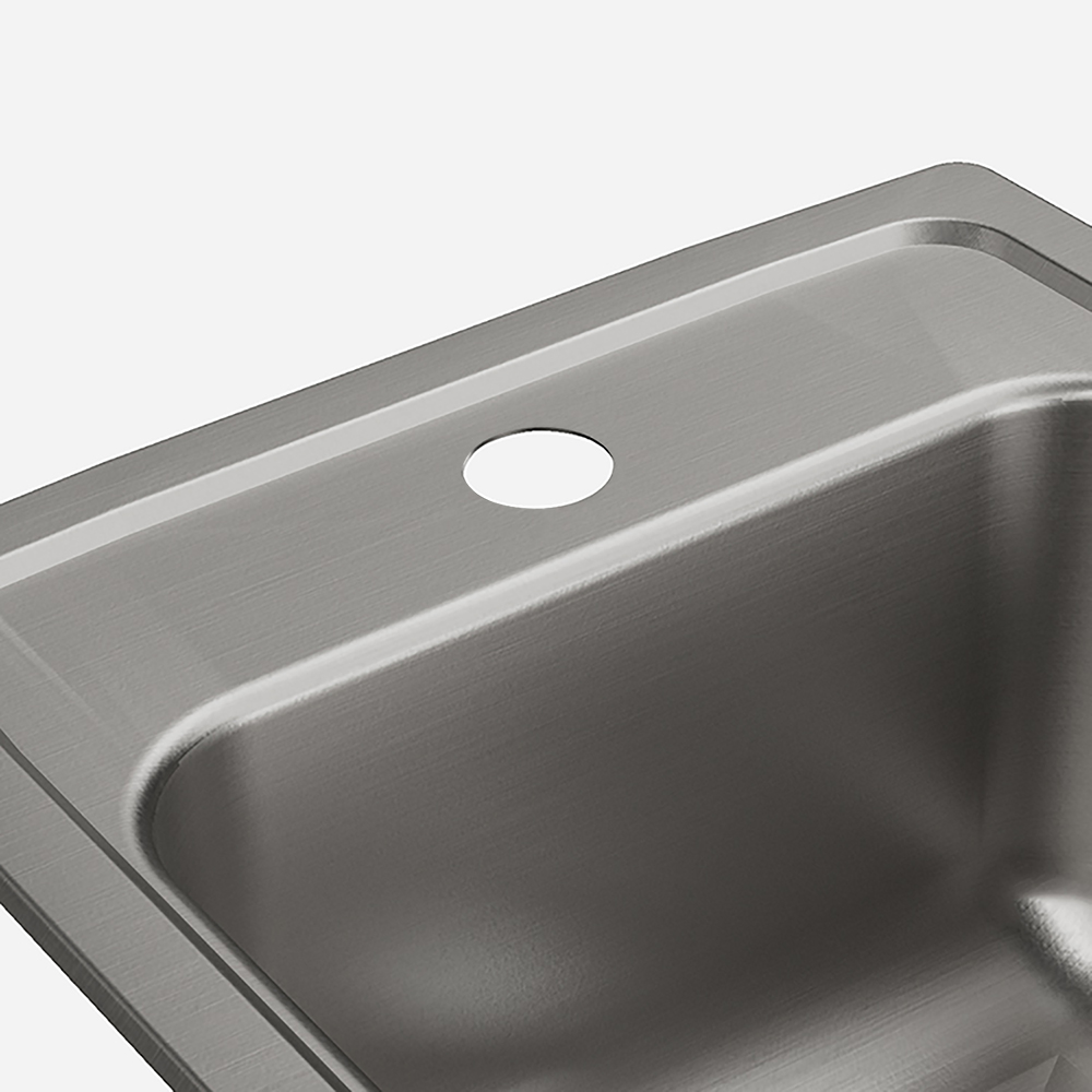 Acorn-Sinks® Stainless Steel Drop-In Sink, 25