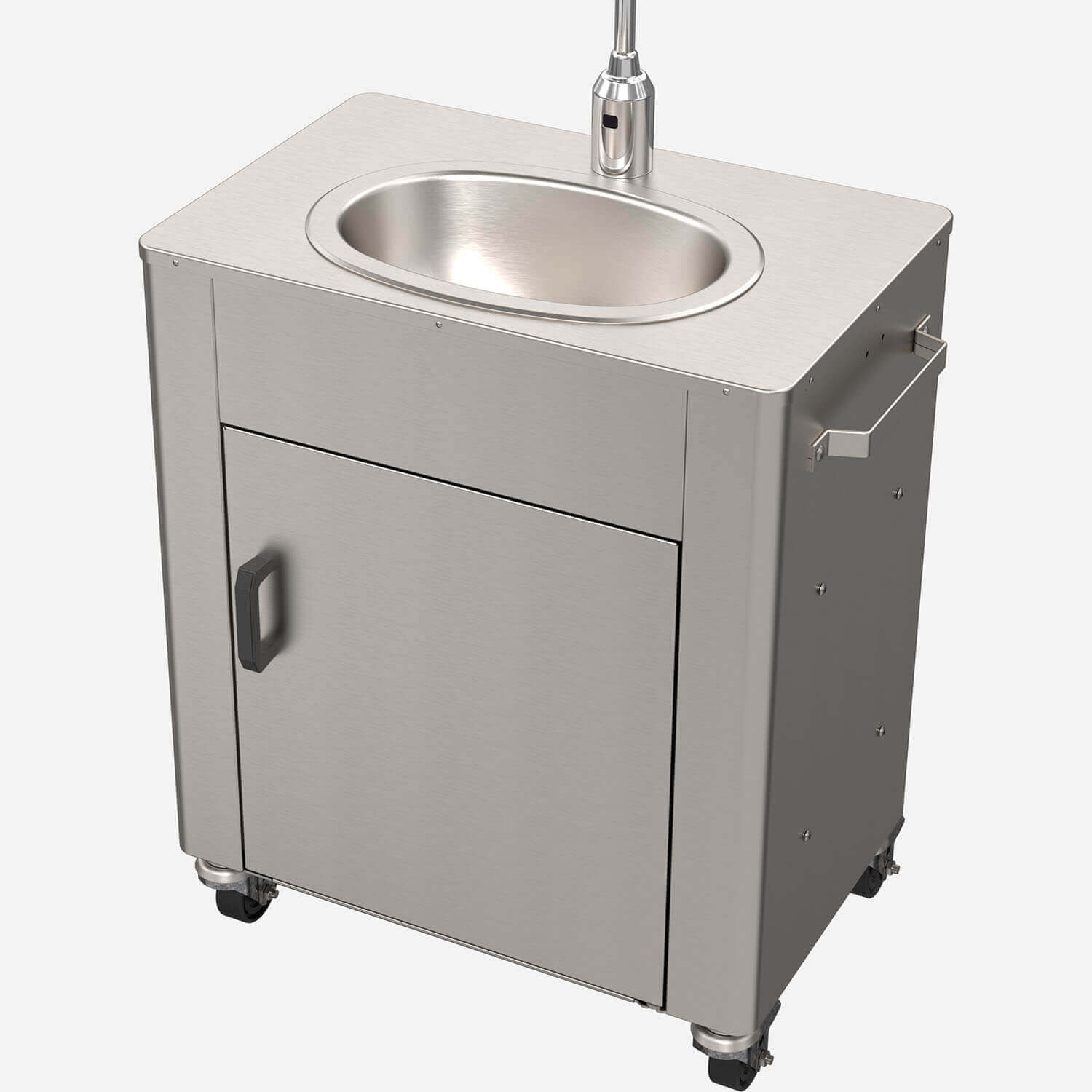 Portable Sink, Foot Pump-Operated - Deluxe Wash-Ware® Hand Washing Station  - Acorn Engineering
