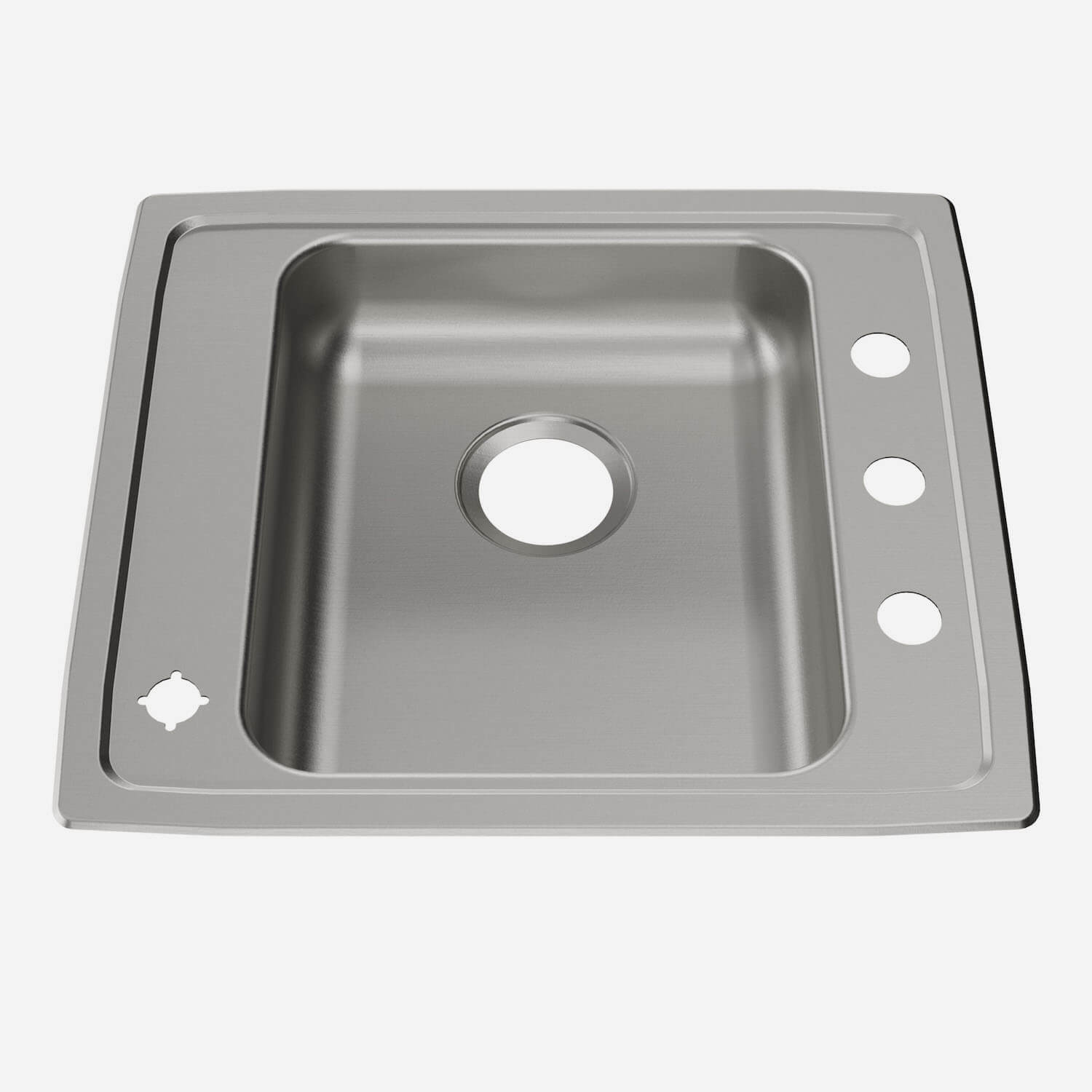 Acorn-Sinks® Stainless Steel ADA Drop-In Classroom Sink, 22