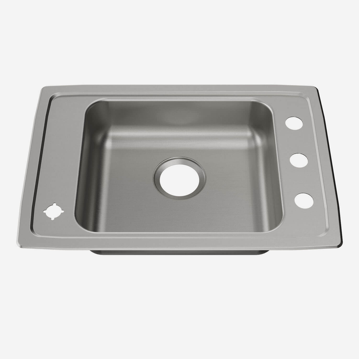 Acorn-Sinks® Stainless Steel ADA Drop-In Classroom Sink, 25