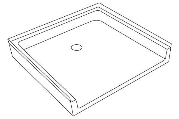 60 X 30 Id Rectangular Terrazzo Ada Shower Base Acorn Engineering 60 X 30 Id Rectangular Terrazzo Ada Shower Base