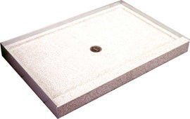 48 X 32 Long Side Entry Terrazzo Rectangular Shower Base 48 X 32 Long Side Entry Terrazzo Rectangular Shower Base