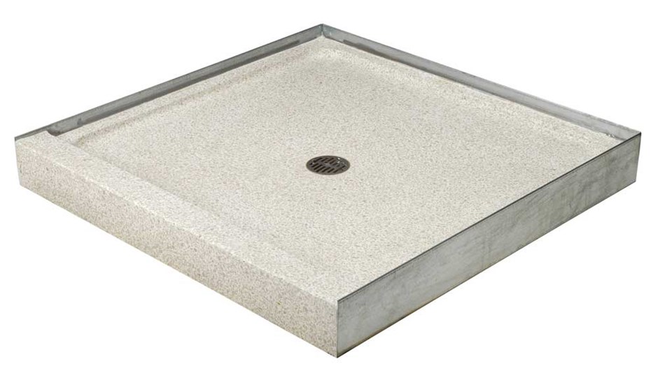 Acorn Engineering 36 X 3 Sides D Terrazzo Square Shower Base