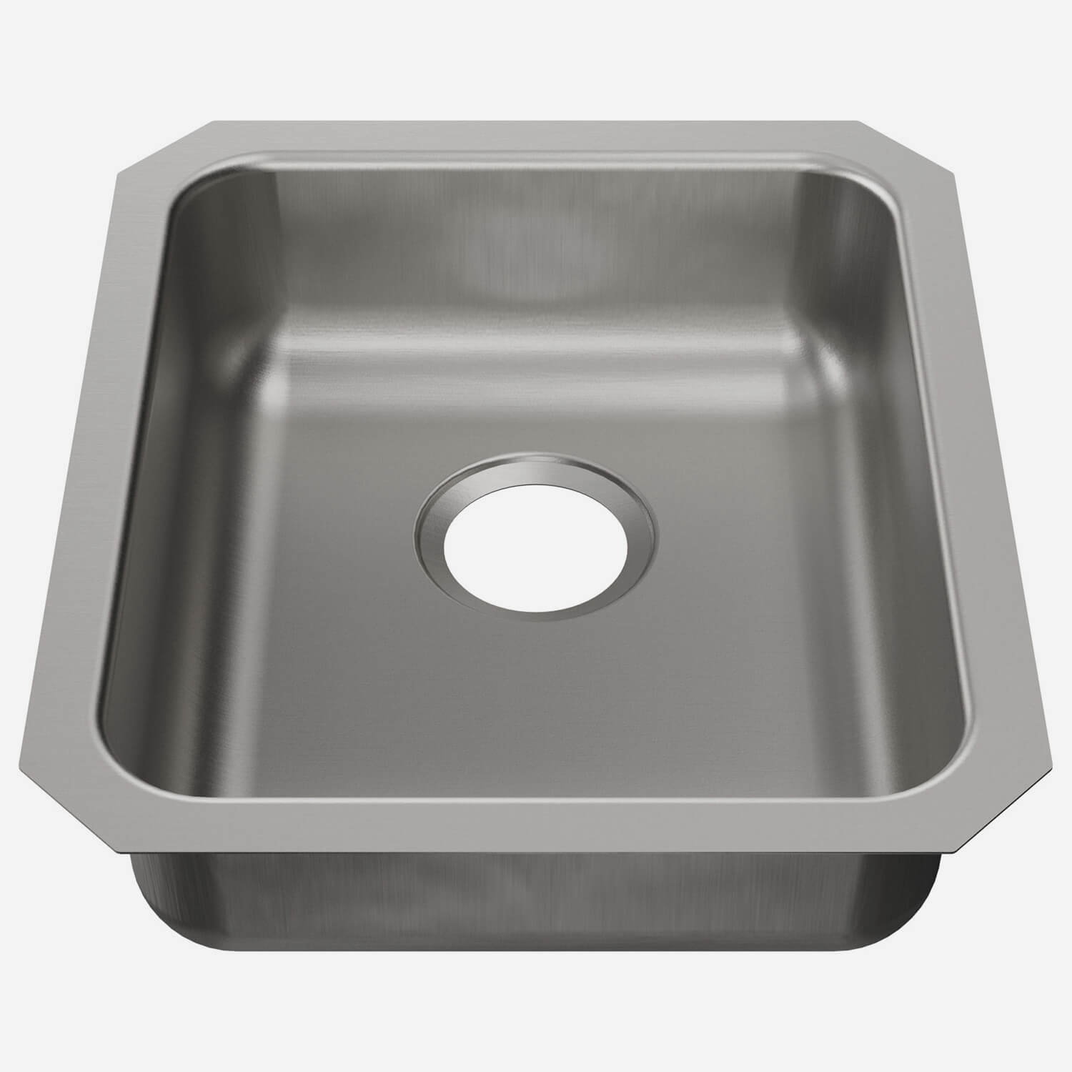 Acorn-Sinks® Stainless Steel ADA Undermount Sink, 14