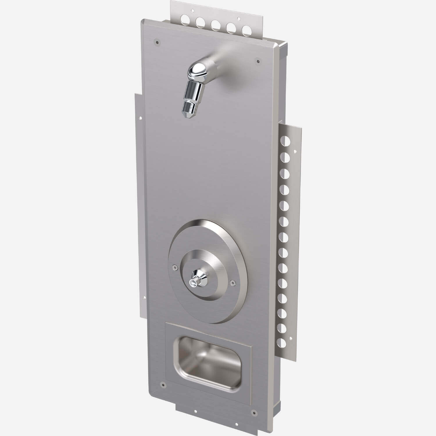 Flush Mount Stainless Steel Apex Shower Acorn Engineering