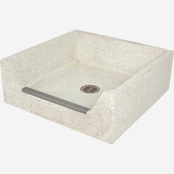 32 X 32 X 12 Height Drop Front Terrazzo Mop Sink Acorn