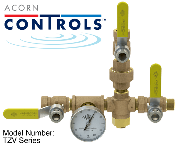 TempFlow Thermostatic Zone Valve Plumbing for Multi-Unit Construction Image of TempFlow Thermostatic Zone Valve