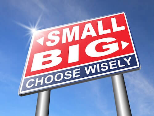 one way to size a controls master mixing valve sign small big choose wisely